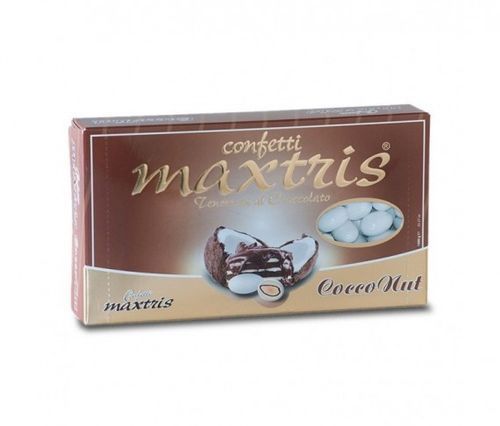 Confetti Maxtris Tenerezze al Cioccolato Cocco e Nut Celeste1 Kg