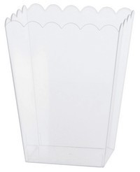 Portaconfetti in Plastica Trasparente per Confettata