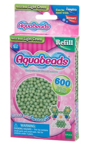 Aquabeads - Ricambio Perle Verde Chiaro 600 pz