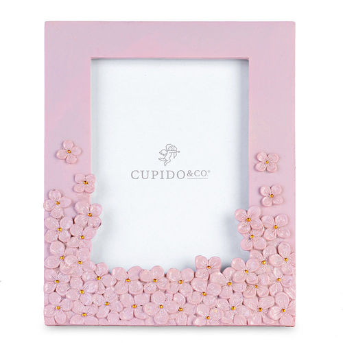 Portafoto Cipria con fiori