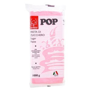 Pasta di Zucchero Pop Rosa Confetto 1 Kg
