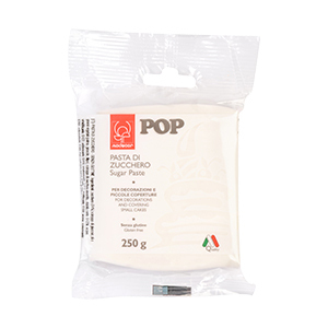 Pasta di Zucchero Pop Bianco Candido 250 gr