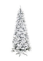 Albero di Natale Slim Innevato Alto Adige 180 cm