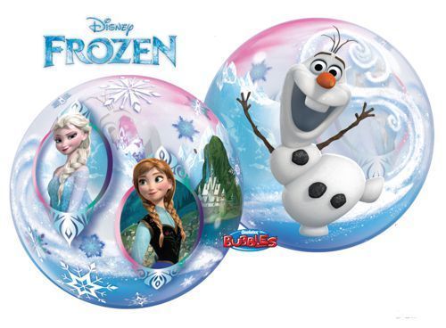 Palloncino Bubbles Frozen Anna e Elsa Ø 56 cm