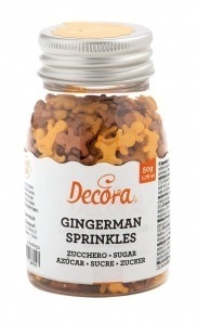 Gingerman Spinkles di Zucchero Colorati 50 gr