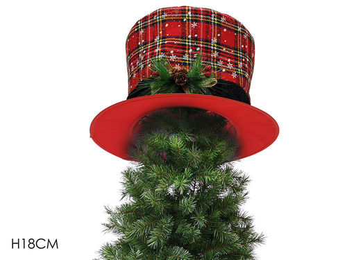 Cappello puntale per Albero di Natale