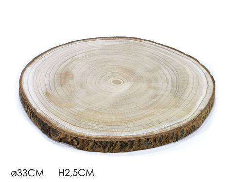 Centrotavola in legno 33 cm
