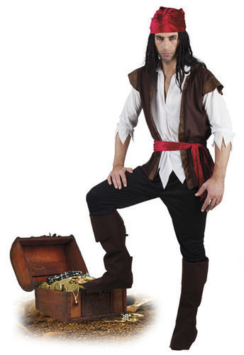 Costume Uomo Pirata Taglia 50/52