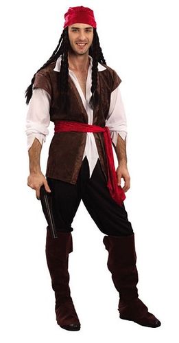 Costume Uomo Pirata Taglia 56 - XL