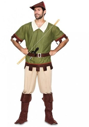 Costume Uomo Robin Hood Taglia 52 - M/L