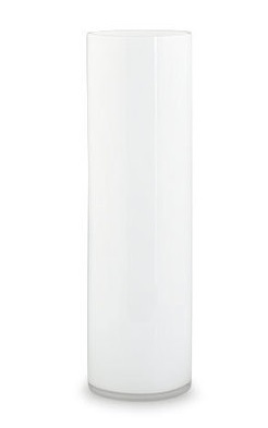 Vaso Cilindrico Bianco Ø 15 cm h 50 cm