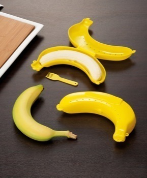 Porta Banana in plastica 19x5x4 cm