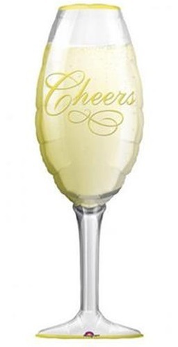 Palloncino Super Shape Bicchiere Champagne 35x97 cm
