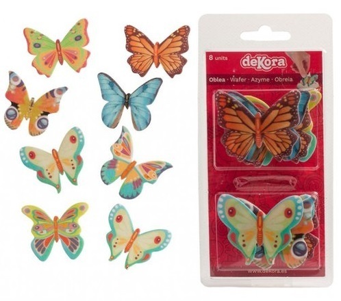 Farfalle in Cialda Multicolor 8 pz
