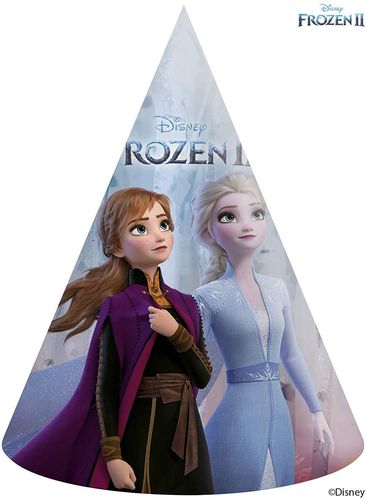 Cappellino in Carta Frozen II 6 pz