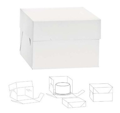 Box per Dolci 40,5x40,5 cm h 37,5 cm