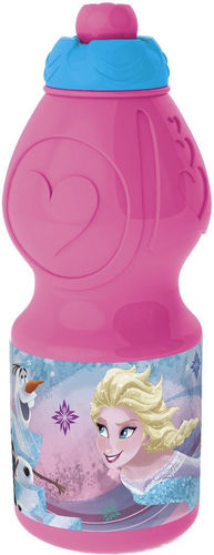 Borraccia in plastica 400 ml Disney Frozen