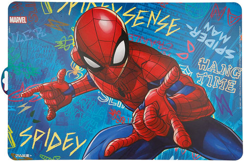 Tovaglietta America in plastica Spiderman 43x28 cm