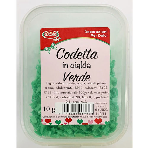 Codetta in Cialda Verde 10 gr