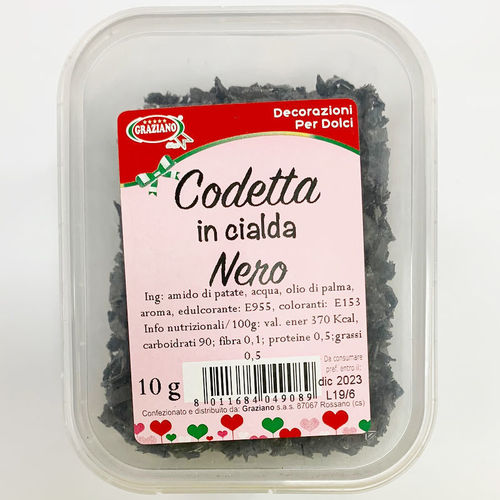 Codetta in Cialda Nero 10 gr