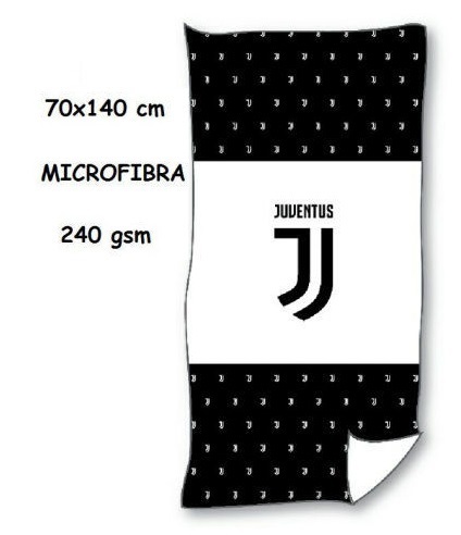 Telo Mare in Microfibra 70x140 cm Ufficiale Juventus