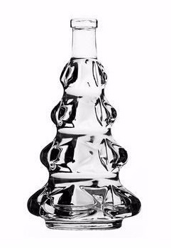 Bottiglia in vetro Albero 200 cc h 18 cm