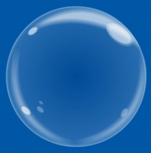 Palloncino Bubble Trasparente 24" 61 cm
