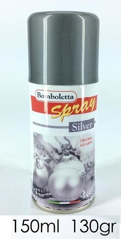 Bomboletta Spray Argento 150 ml