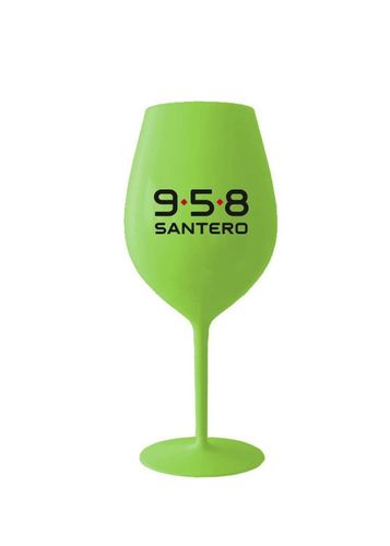 1 Bicchiere Santero Calice Verde