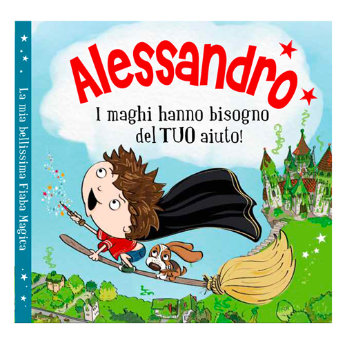 Libro fiaba personalizzata - Alessandro