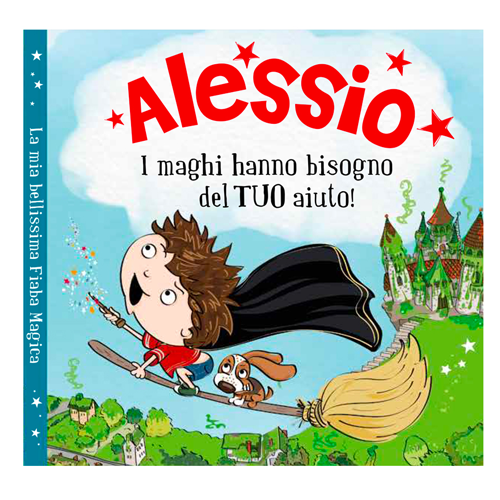 Libro fiaba personalizzata - Alessio