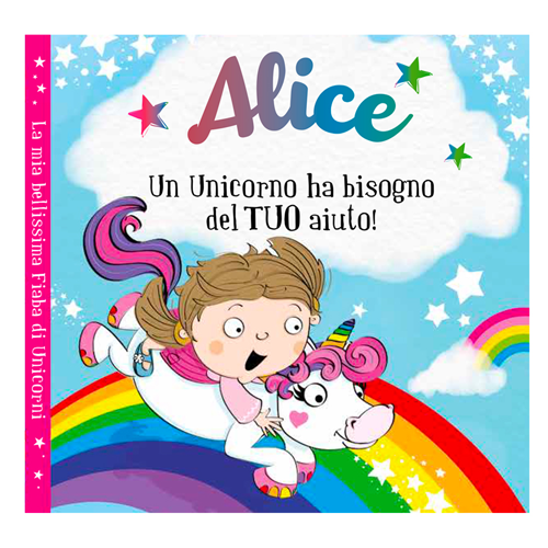 Libro fiaba personalizzata - Alice