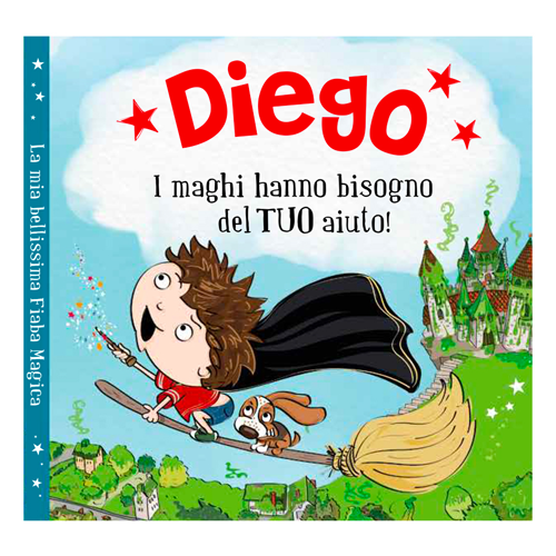 Libro fiaba personalizzata - Diego