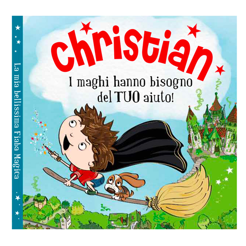 Libro fiaba personalizzata - Christian