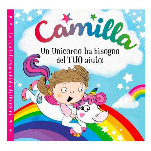 Libro fiaba personalizzata - Camilla