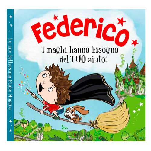 Libro fiaba personalizzata - Federico
