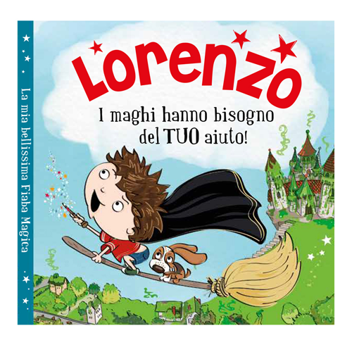 Libro fiaba personalizzata - Lorenzo