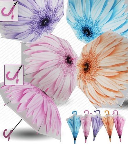 1 Ombrello da Adulto One Flowers Misura Adulto Colori Assortiti