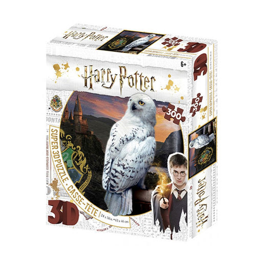 Puzzle Lenticolare 300 pz Harry Potter Edvige