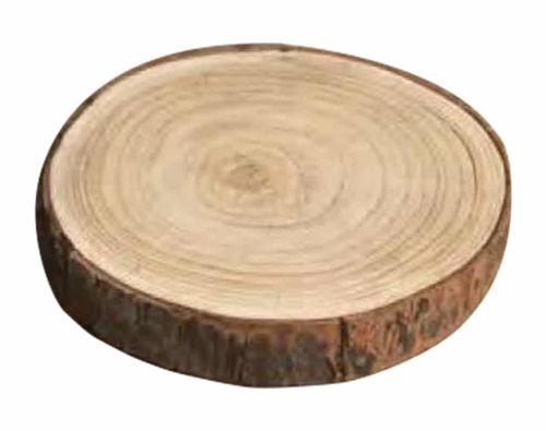 Centrotavola in legno diam 24 cm h 3,5 cm