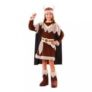 Costume Bambina Vichinga 5-6 anni