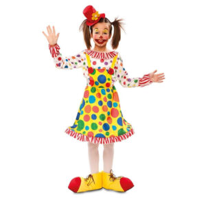 Costume Carnevale bambina Clown 10- 12 anni