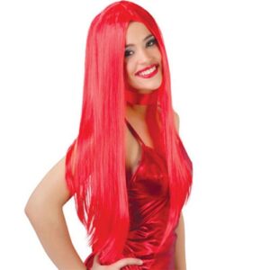 Parrucca Rossa Lunga da donna