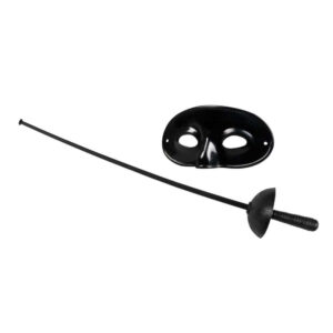 Set Zorro Maschera con Spada da 60 cm