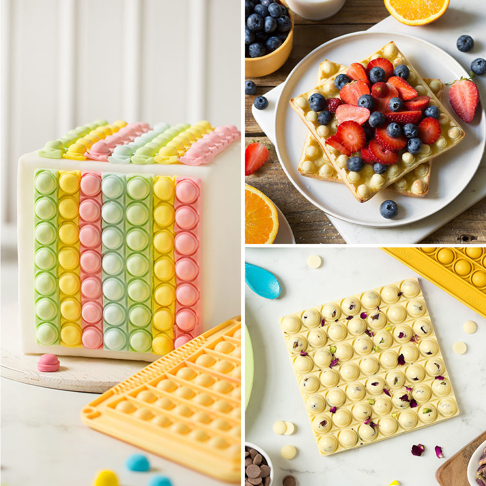 Stampo in silicone Decorpop Quadrato - immagine 2