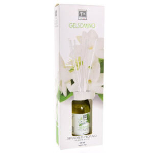 Diffusore di essenza con bacchetti 125 ml Gelsomino