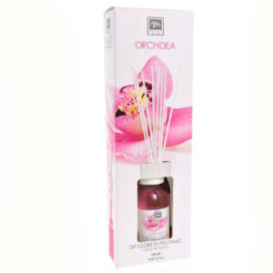 Diffusore di essenza con bacchetti 125 ml Orchidea