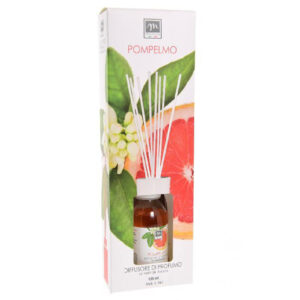 Diffusore di essenza con bacchetti 125 ml Pompelmo