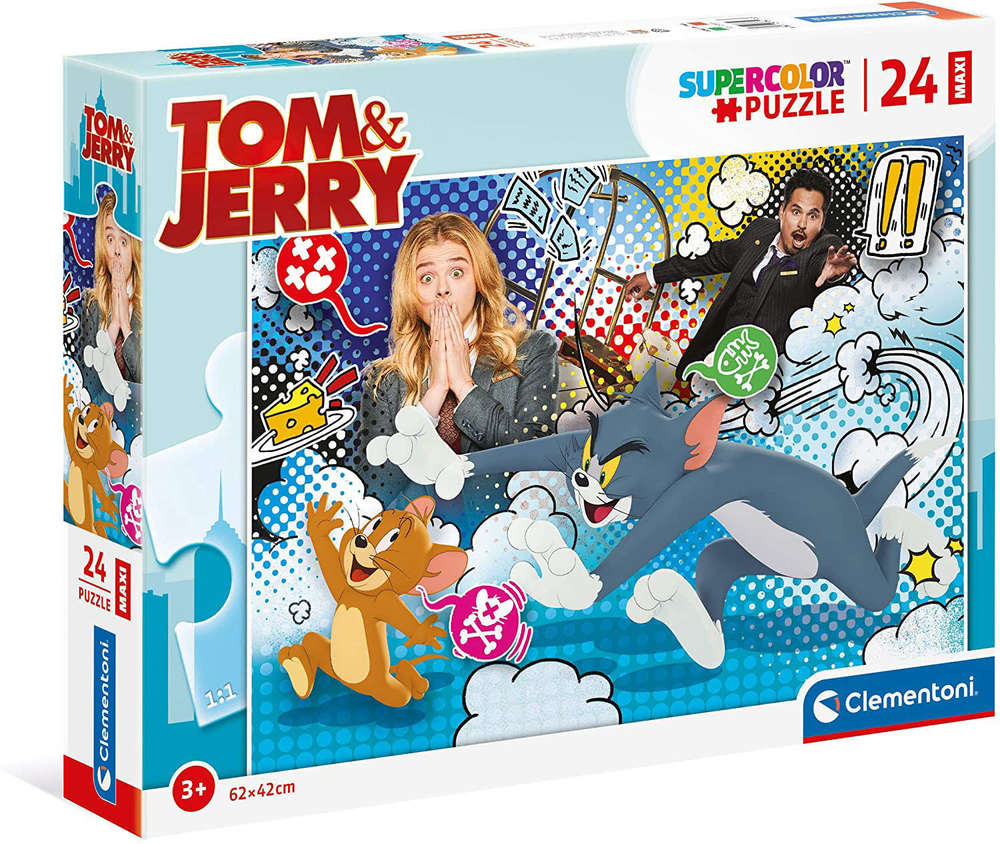 Puzzle 24 Maxi Tom and Jerry * - Mi Fiesta