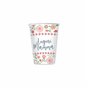 Bicchieri in carta 200 cc Mamma 8 pz
